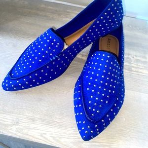 (Brand New) Studded Royal Blue Flats